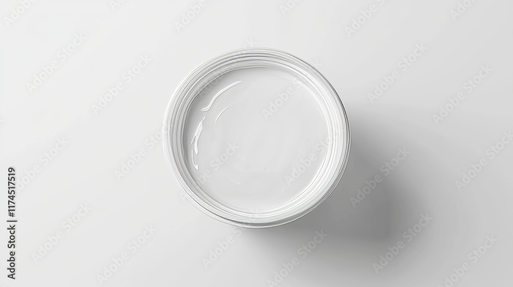 Plastic yogurt container mockup set. Sour cream package with lid top view isolate on transparent background. Circle pot for dairy dessert product with cover. Blank yougurt packaging mock up template Plastic yogurt container mockup set. Sour cream package with lid top view isolate on transparent background. Circle pot for dairy dessert product with cover. Blank yougurt packaging mock up template