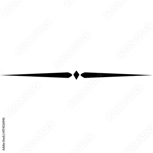 Classic decorative lines . Text divider. Line borders. Line Separator  Border  Classic Separator  Underline elements  black dividers 
