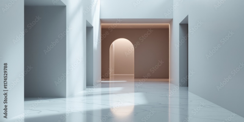room with a door