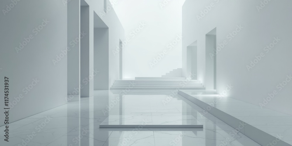 staircase in a building
