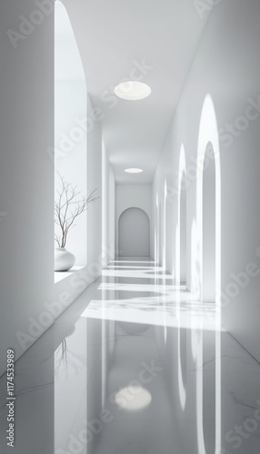 interior of a corridor