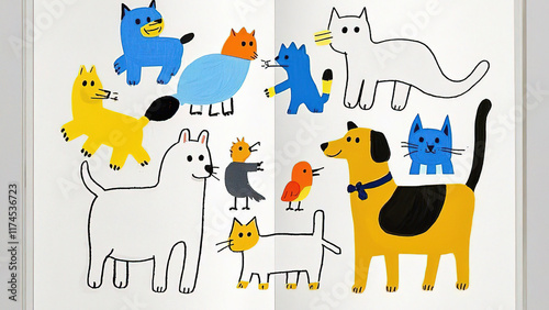 The Enchanting World of Cartoon Animal Collection: Bringing Creatures to Life Through Art