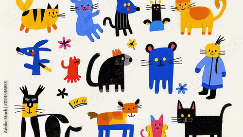 The Enchanting World of Cartoon Animal Collection: Bringing Creatures to Life Through Art