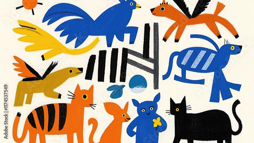 The Enchanting World of Cartoon Animal Collection: Bringing Creatures to Life Through Art