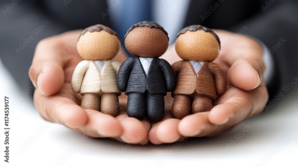 Diverse team, hands, office, support, inclusion, workplace, diversity, care, protection, business