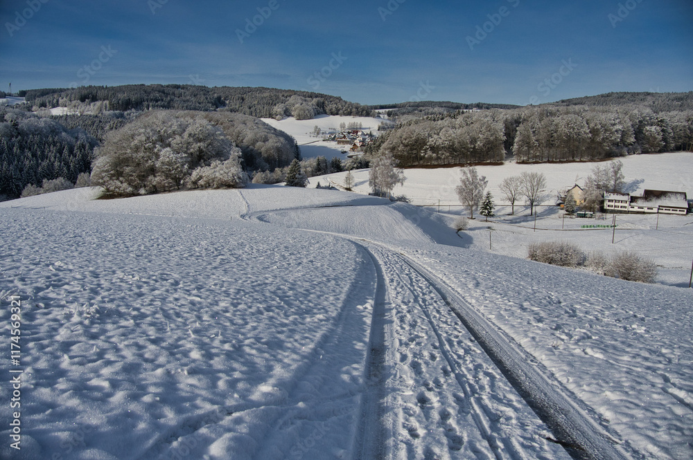 Winterwonderland im Schwarzwald bei Biederbach Winterwonderland im Schwarzwald bei Biederbach