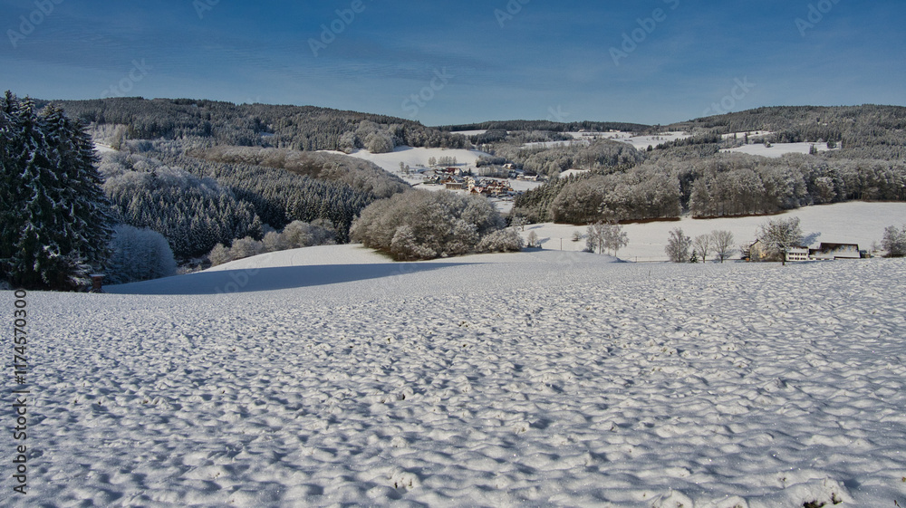 Winterwonderland im Schwarzwald bei Biederbach Winterwonderland im Schwarzwald bei Biederbach