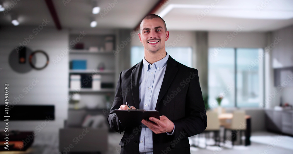 Fototapeta premium Real Estate House Appraisal And Property Check.