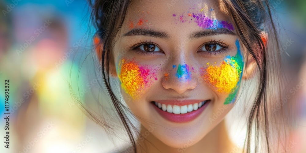 Obraz premium Vibrant Celebration of Diversity and Acceptance Zero Discrimination Day and Holi