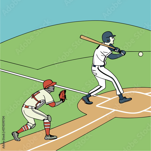 "Baseball Vector Art for Teams and Players"