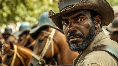 Proud Cuban Cavalry: Mambises Heroes of Independence photo