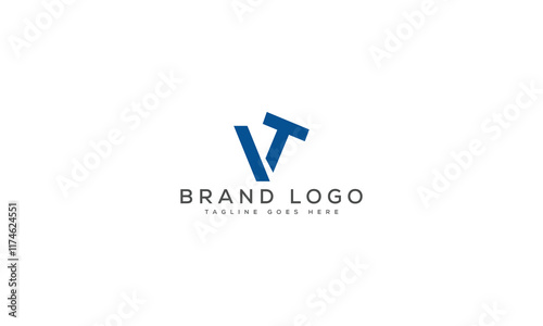 Free Download letter VT logo design vector template design for brand. - GFXLoad