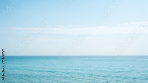Minimalist abstract light blue background 