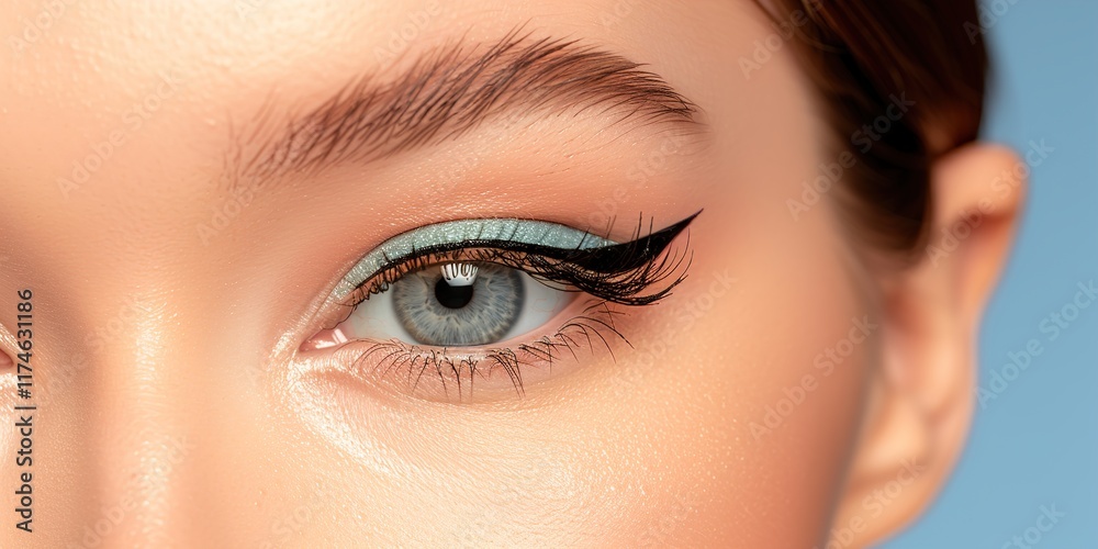 Fototapeta premium close up of eye