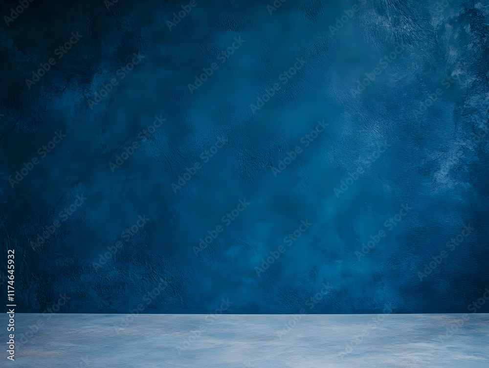 Deep Blue Abstract Background