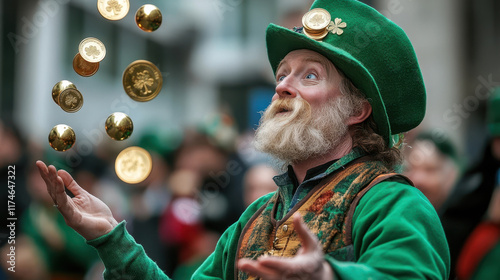 Leprechaun Performers Juggl...