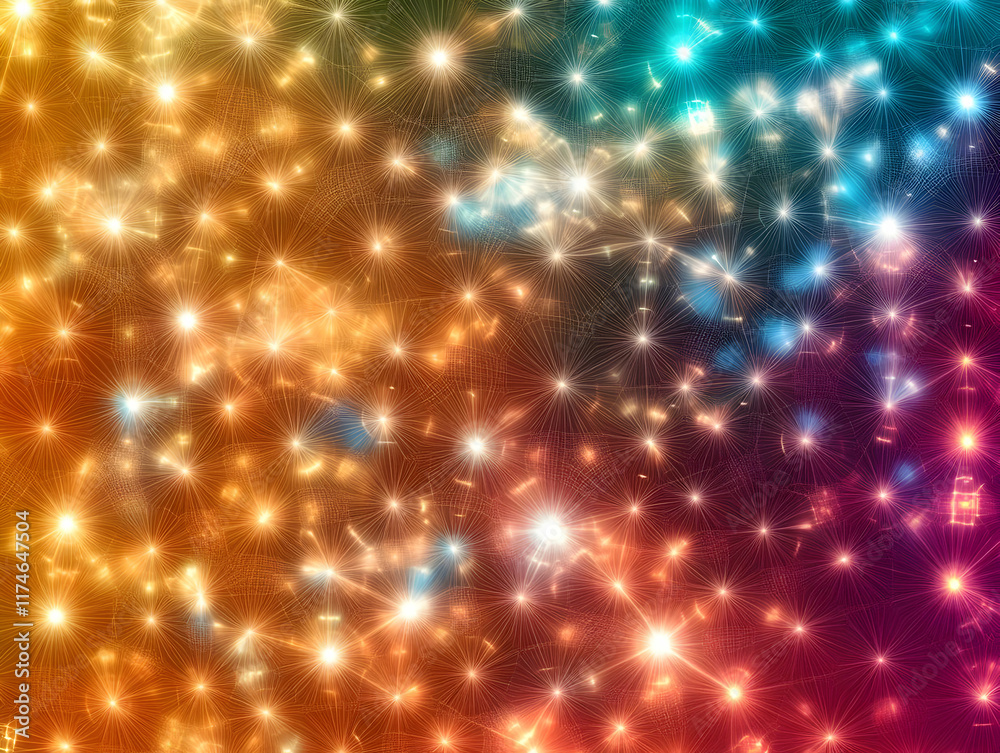 Fototapeta premium Abstract Starburst Background