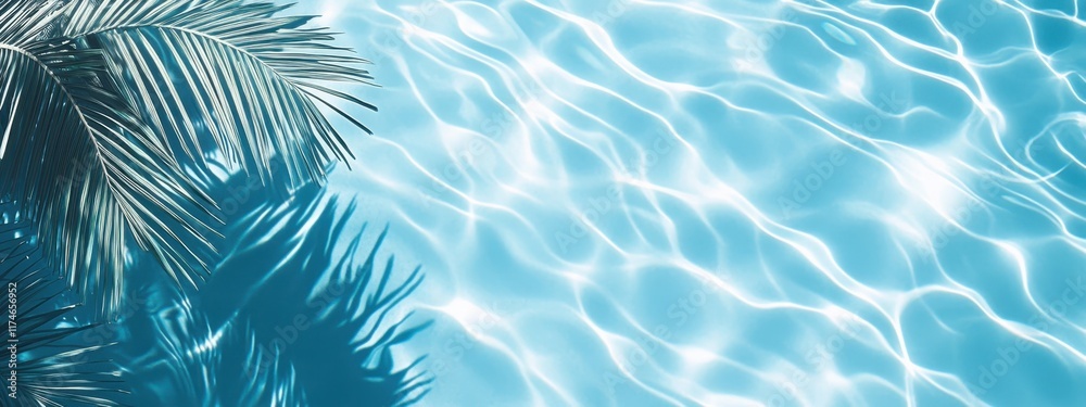 Tropical paradise, turquoise water, palm fronds silhouette, pastel pink and blue hues, dreamy ethereal atmosphere, soft focus, tranquil ocean scene, beach vacation vibes, serene coastal landscape, gen Tropical paradise, turquoise water, palm fronds silhouette, pastel pink and blue hues, dreamy ethereal atmosphere, soft focus, tranquil ocean scene, beach vacation vibes, serene coastal landscape, gen