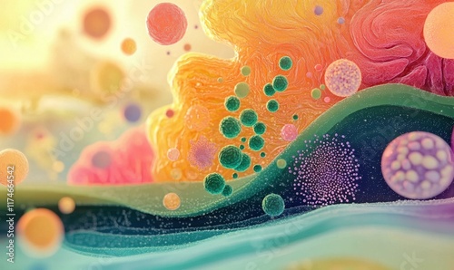 Exploring the healthy microbiome's vibrant universe