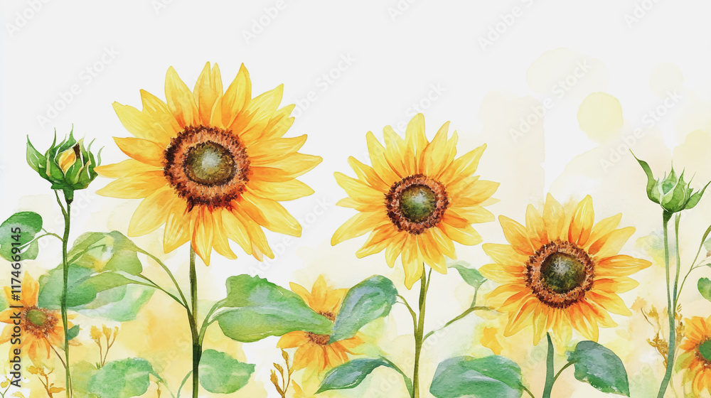 Obraz premium Elegant wedding invitation card background vector. Minimal hand painted watercolor botanical flowers texture template background. Design for wedding, vip cover, poster, rsvp moderncard.Valentine's Day