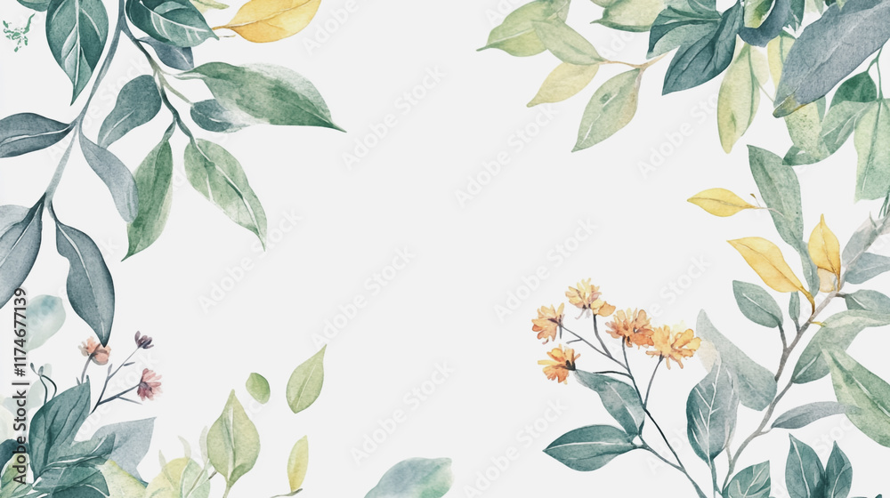 Elegant wedding invitation card background vector. Minimal hand painted watercolor botanical flowers texture template background. Design for wedding, vip cover, poster, rsvp moderncard.Valentine's Day Elegant wedding invitation card background vector. Minimal hand painted watercolor botanical flowers texture template background. Design for wedding, vip cover, poster, rsvp moderncard.Valentine's Day