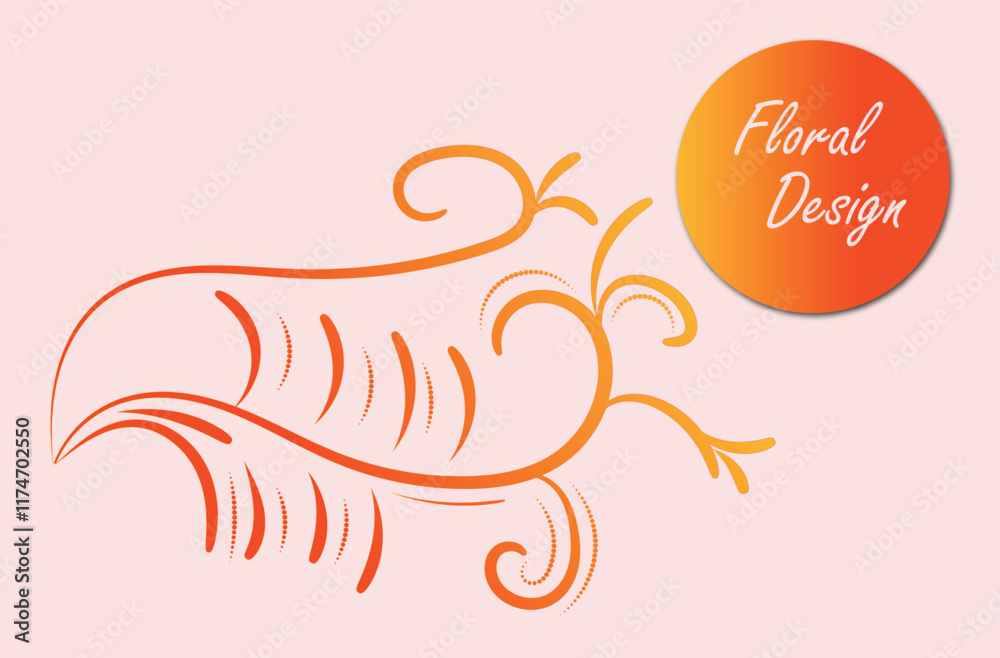 Fototapeta premium Modern Minimalist Floral Line Art in Neutral Colors