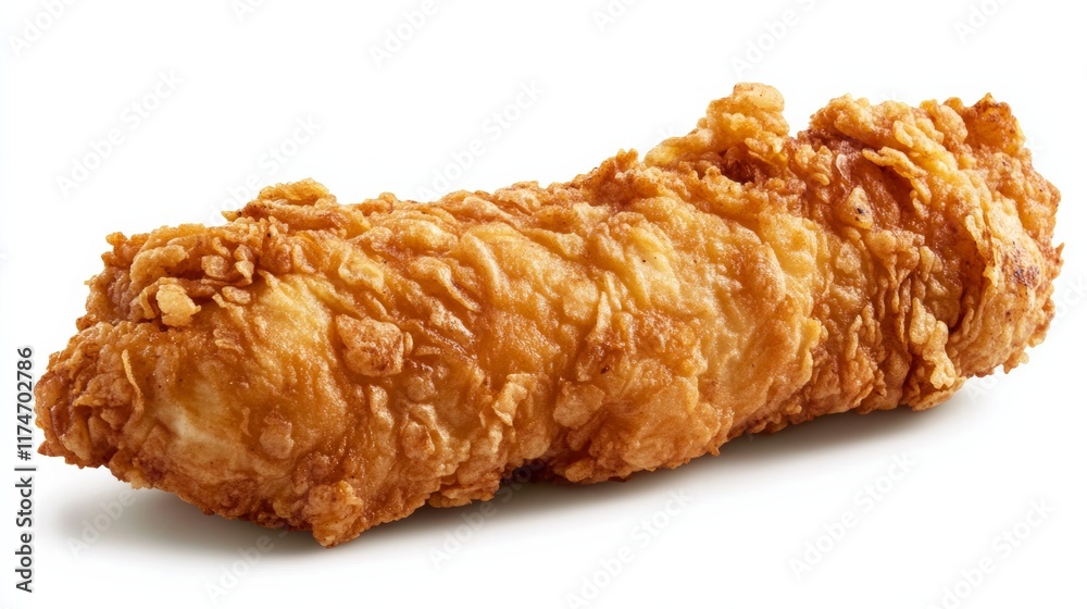 chicken wrap isolated