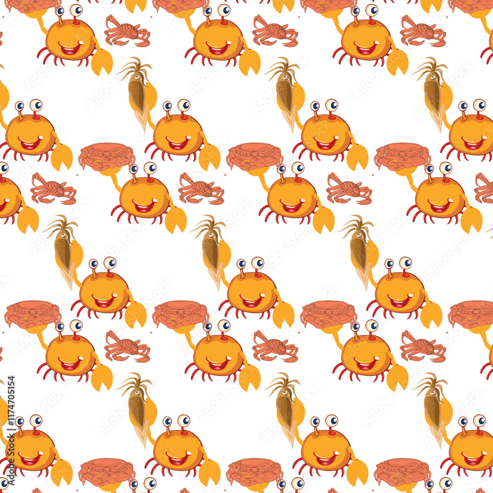 Fototapeta premium halloween seamless pattern