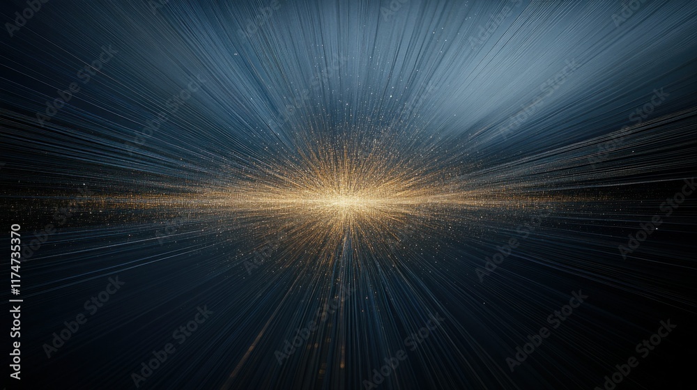Obraz premium Abstract Illustration of Fibre Optics Carrying Data Through the Internet