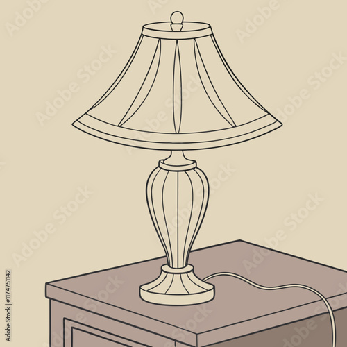 This is a beautiful lamp light for home