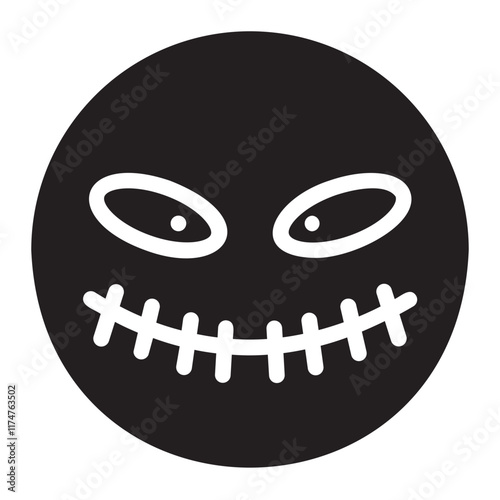 ghost glyph icon