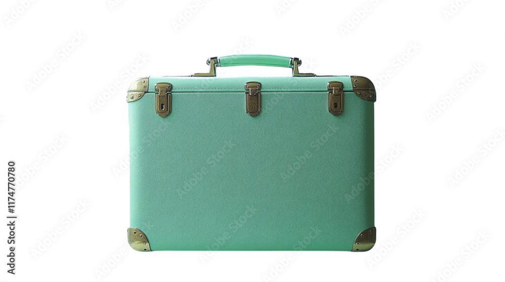  Travel Suitcase on Transparent Background