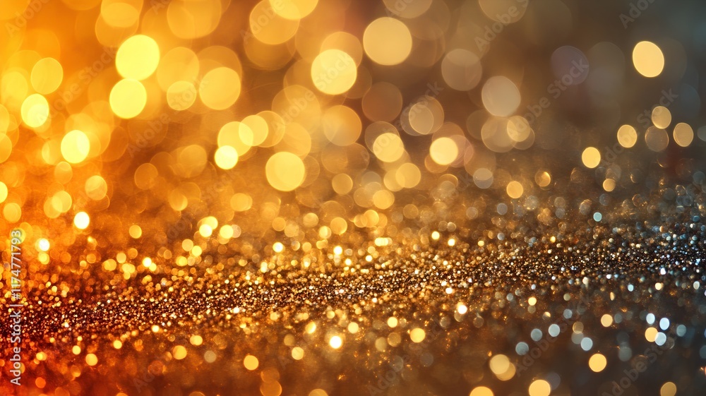 Magnificent golden glitter backdrop with shimmering sparkles and alluring glow creating a captivating luxurious and elegant atmosphere perfect for festive parties weddings and other special events Magnificent golden glitter backdrop with shimmering sparkles and alluring glow creating a captivating luxurious and elegant atmosphere perfect for festive parties weddings and other special events