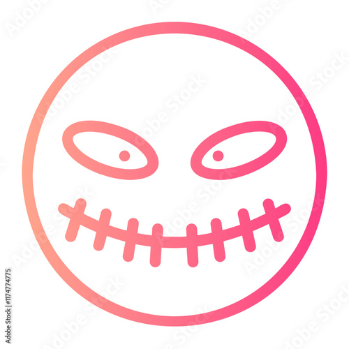 ghost gradient icon