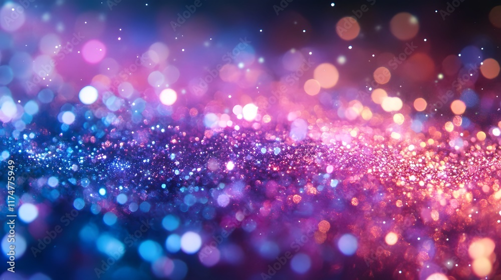 Enchanting Sparkling Glitter Bokeh Background with Magical Luminous Vibes Dazzling Shimmering Texture in Vibrant Iridescent Colors for Festive Holiday Party or Nightclub Atmosphere Enchanting Sparkling Glitter Bokeh Background with Magical Luminous Vibes Dazzling Shimmering Texture in Vibrant Iridescent Colors for Festive Holiday Party or Nightclub Atmosphere