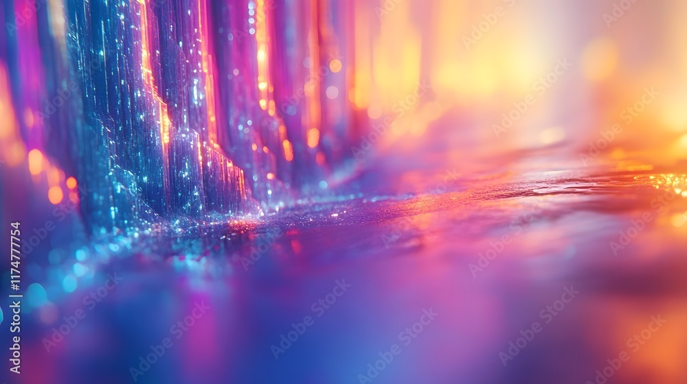 Mesmerizing abstract background featuring dynamic spectrum refraction vivid color gradients and captivating light patterns that create a futuristic technological and ethereal visual experience Mesmerizing abstract background featuring dynamic spectrum refraction vivid color gradients and captivating light patterns that create a futuristic technological and ethereal visual experience