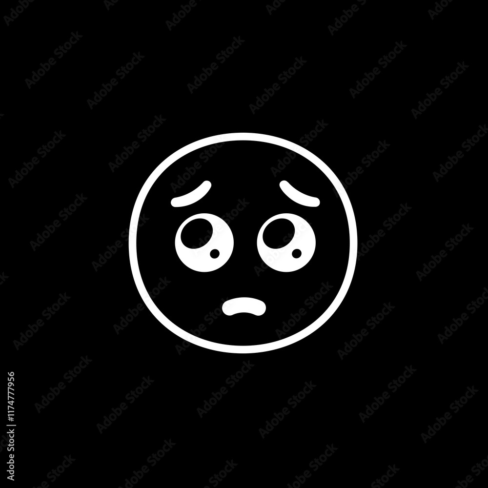 Fototapeta premium Worried Face