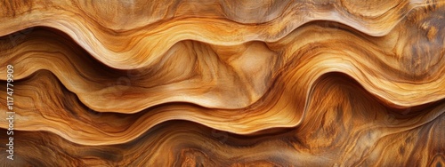 Realistic molded wood grain textures showcasing synthetic materials designed to emulate natural wood surfaces