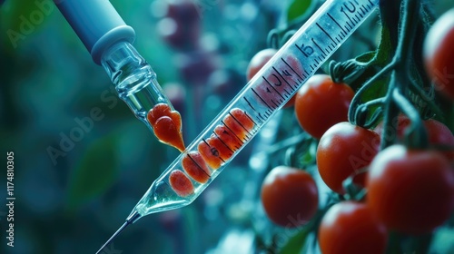 Genetic Modification of Tomatoes Using a Syringe photo