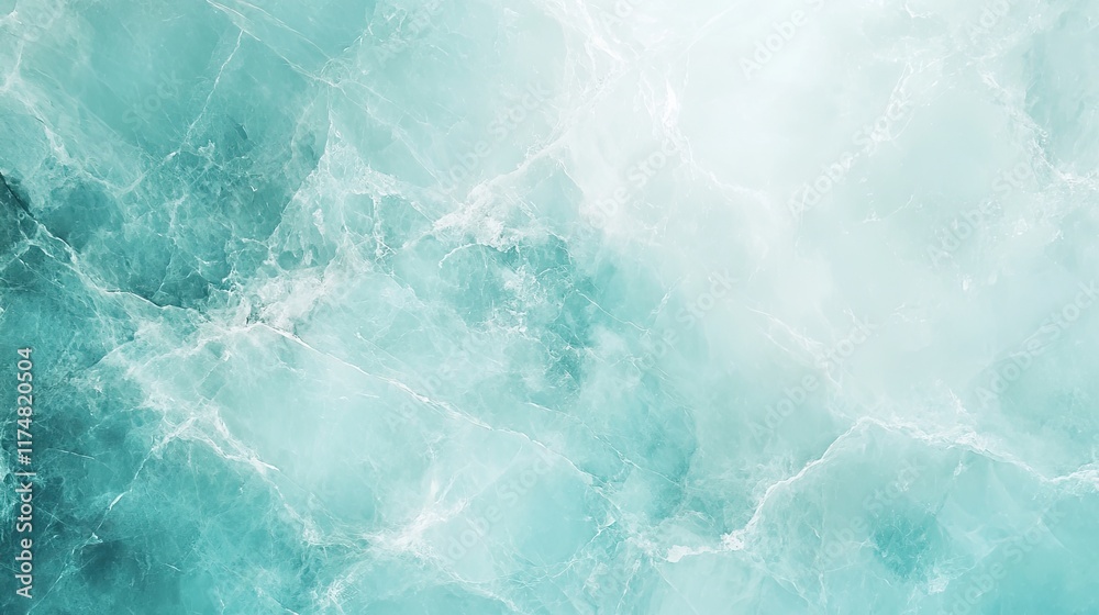 Fototapeta premium Aqua Marble Texture Background Design