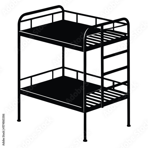 bunk bed vector file