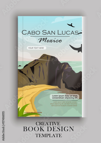 "Modern and Professional Book Cover Design Template | Editable PSD and Vector Files for E-books and Print | Customizable Typography, Illustrations, and Photography for Fiction, Nonfiction, and Genre B