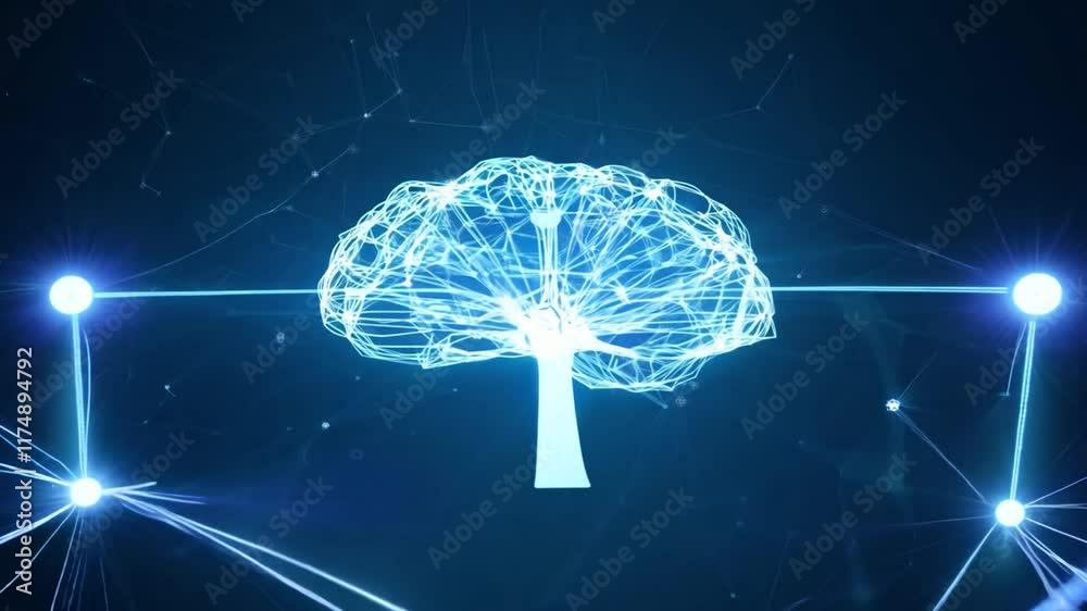 digital connections artificial idea connectome neuronal neural spread mapping s connections intelligence brain concept brain networks generative ai brain datum conscience computing abstract