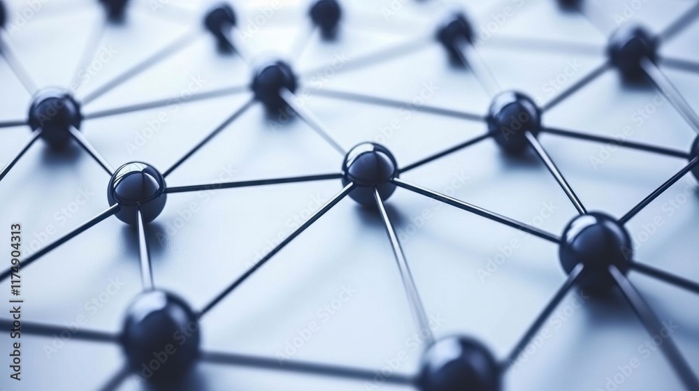 Abstract network of interconnected spheres and lines. Ideal for visualizing connections data science technology or social networks. Abstract network of interconnected spheres and lines. Ideal for visualizing connections data science technology or social networks.