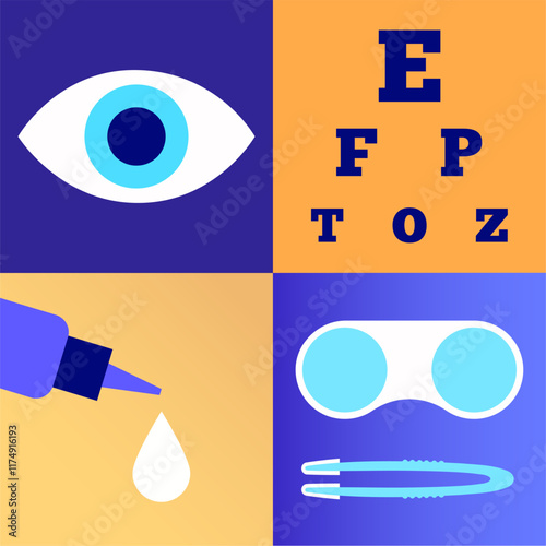 Contact lenses concept