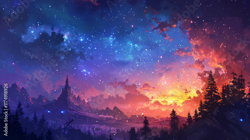 ファンタジックな景色