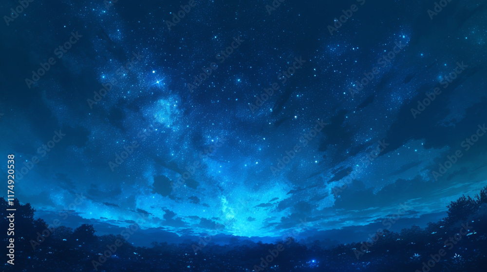 星空のイラスト 星空のイラスト