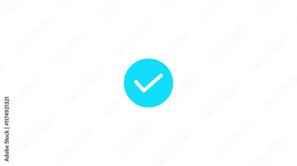 Success, correct, or right choice Icon animation of the confirmed phone the key check mark icon animation Success, correct, or right choice Icon animation of the confirmed phone the key check mark icon animation