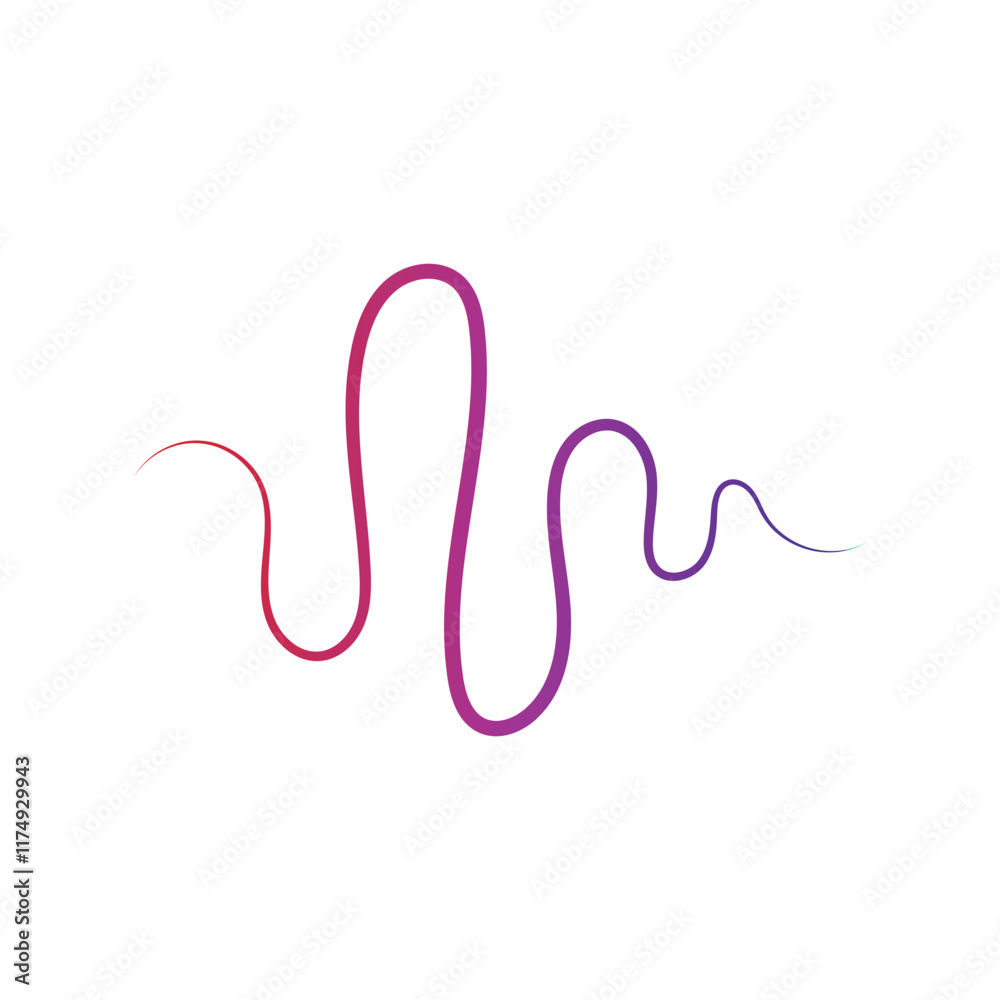 Audio technology, music sound waves vector icon illustration Audio technology, music sound waves vector icon illustration