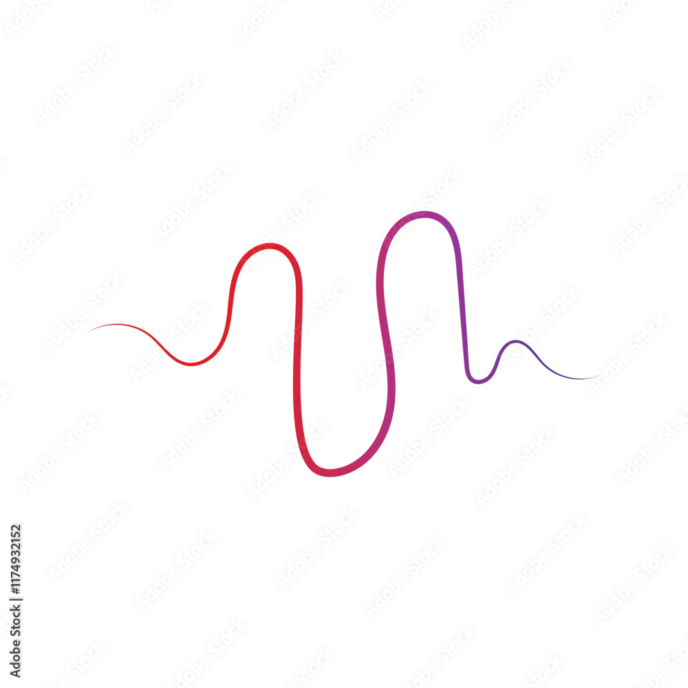 Audio technology, music sound waves vector icon illustration Audio technology, music sound waves vector icon illustration